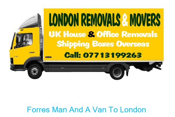 Scotland man with a van removals